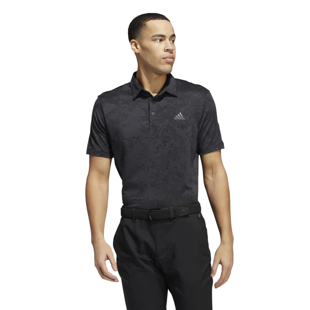 Adidas Golf Jacquard Polo Shirt HP1916 4 Adidas Golf Jacquard Polo Shirt HP1916 - Image 2