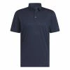 Adidas Mens Textured Jacquard Golf Polo Shirt HS1111 -Nike Golf Sales HS1111 2 APPAREL Photography FrontCenterView white 1500x