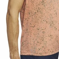 Adidas Mens Jacquard Golf Polo Shirt HS1117 12 Adidas Mens Jacquard Golf Polo Shirt HS1117 -Nike Golf Sales HS1117 8 APPAREL OnModel DetailView2 white 1500x