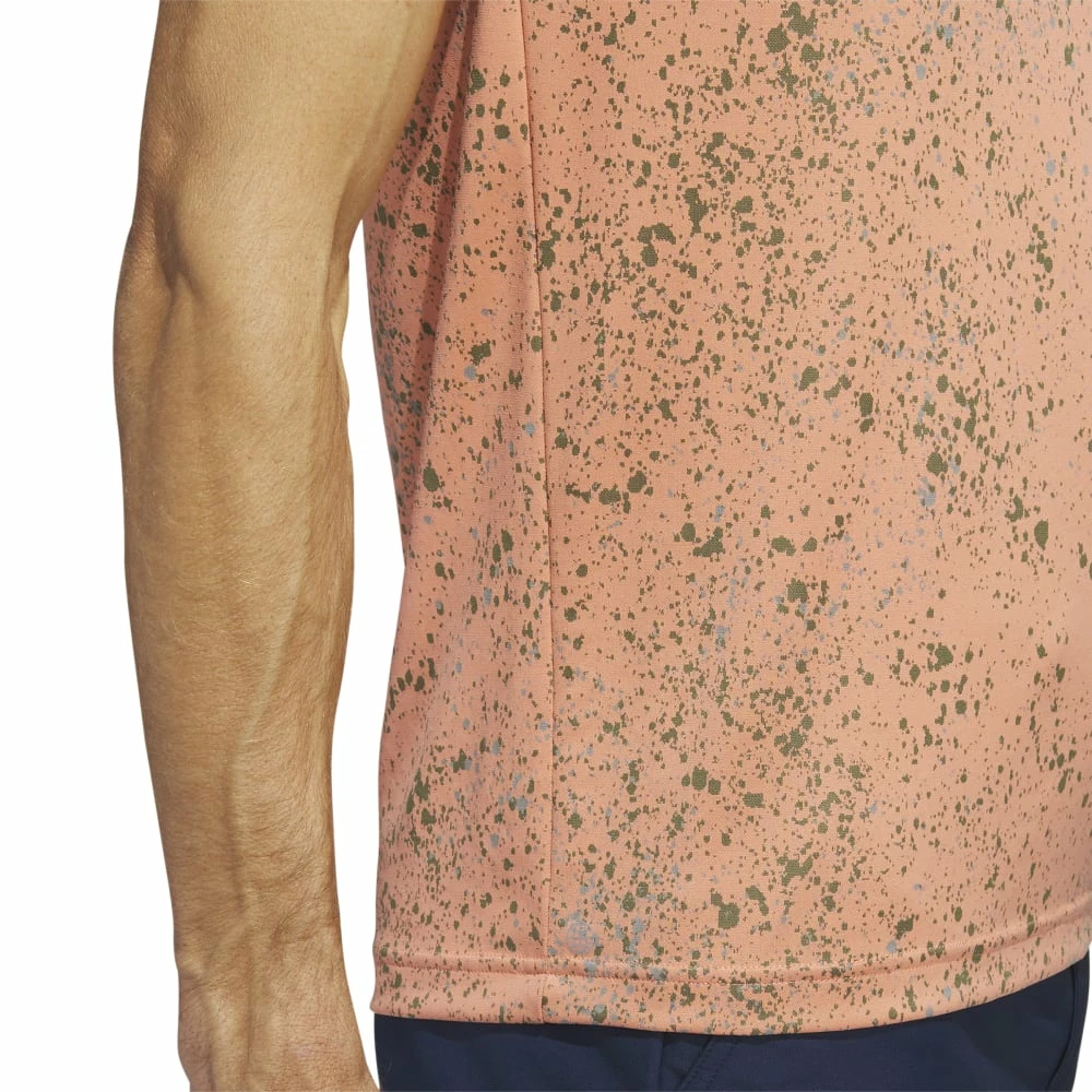 Adidas Mens Jacquard Golf Polo Shirt HS1117 7 Adidas Mens Jacquard Golf Polo Shirt HS1117 - Image 5