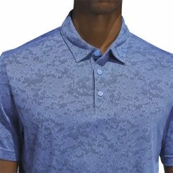 Adidas Mens Textured Jacquard Golf Polo Shirt HS7609 12 Adidas Mens Textured Jacquard Golf Polo Shirt HS7609 -Nike Golf Sales HS7609 10 APPAREL OnModel DetailView2 white 1500x