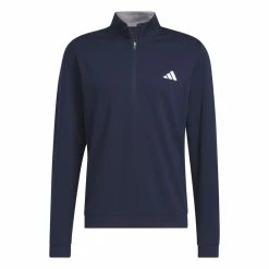 Adidas Elevated Mens 1/4 Zip Golf Pullover IB6114