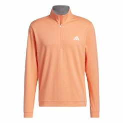 Adidas Elevated Mens 1/4 Zip Golf Pullover IB6116 -Nike Golf Sales IB6116 2 APPAREL Photography FrontCenterView white 1280x
