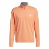 Adidas Elevated Mens 1/4 Zip Golf Pullover IB6116 -Nike Golf Sales IB6116 2 APPAREL Photography FrontCenterView white 1500x