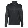 Adidas Golf Splatter Print 1/4 Zip Pullover IC0090