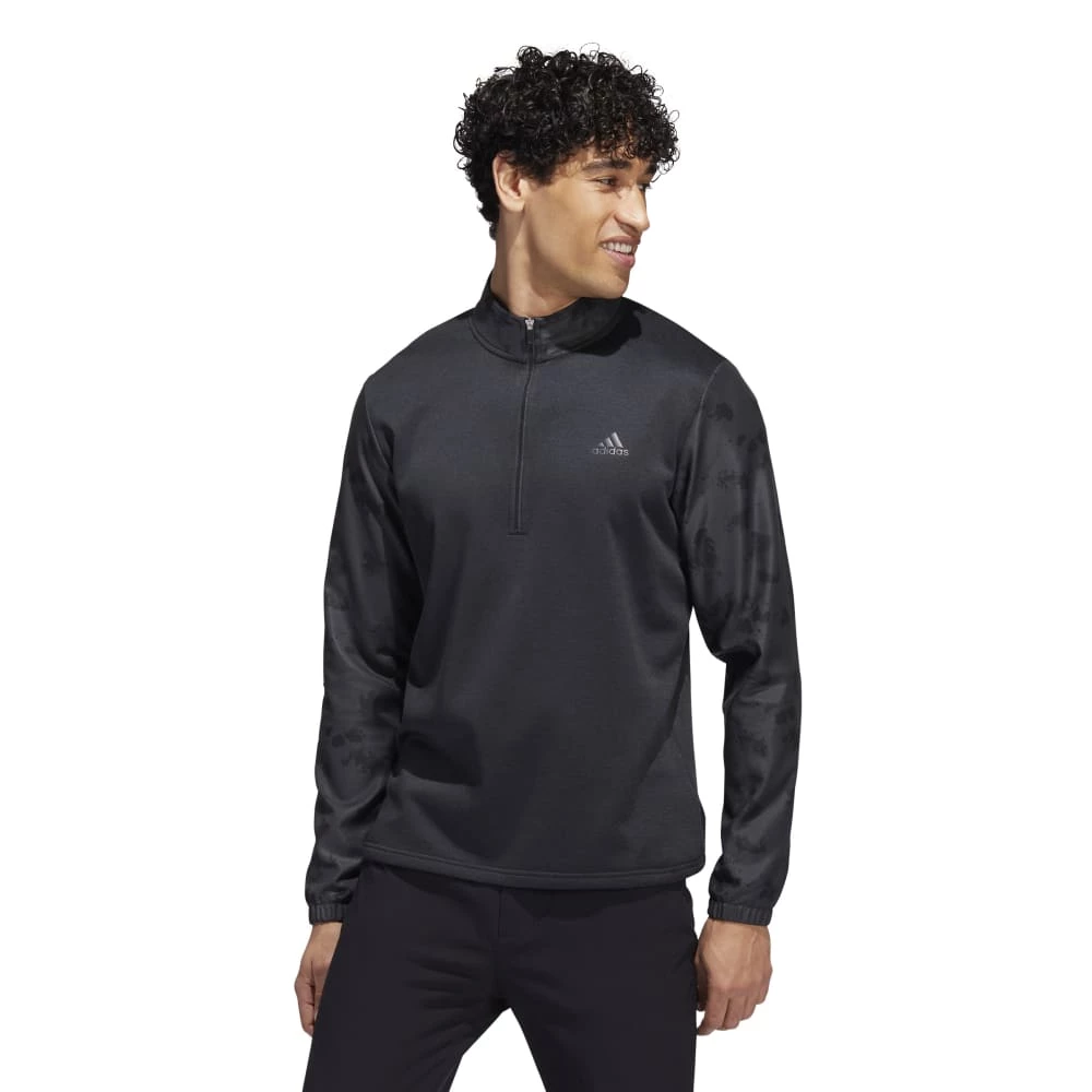 Adidas Golf Splatter Print 1/4 Zip Pullover IC0090 4 Adidas Golf Splatter Print 1/4 Zip Pullover IC0090 - Image 2