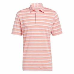 Adidas Mens Two Stripe Golf Polo Shirt IC3521