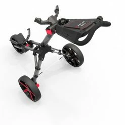 Powakaddy MICRA Cube Push Compact Golf Trolley -Nike Golf Sales MICRAREDOPENREAR 1000 1000 1500x