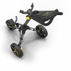 Powakaddy MICRA Cube Push Compact Golf Trolley -Nike Golf Sales MICRAYELLOWOPENREAR 1000 1000 1500x