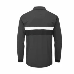 Stuburt Motion Long Sleeve Mens Golf Polo Shirt -Nike Golf Sales MotionONyxback1000 1500x