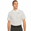 Nike Golf Dri Fit Victory Stripe Golf Polo DH0829 -Nike Golf Sales NikeDH0829100WhiteStripePolo 1500x