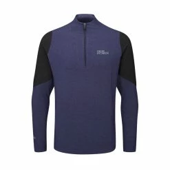 Oscar Jacobson Lodstock Tour Mens Golf Pullover -Nike Golf Sales OJTOP0039 LODSTOCKTOUR NAVYMARL 1 1000 1280x