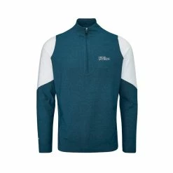 Oscar Jacobson Lodstock Tour Mens Golf Pullover -Nike Golf Sales OJTOP0039 LODSTOCKTOUR TEALWHITE 1 1 1000 1280x