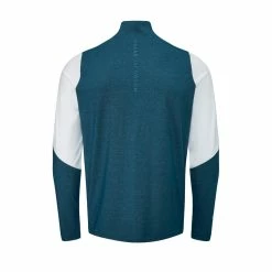 Oscar Jacobson Lodstock Tour Mens Golf Pullover -Nike Golf Sales OJTOP0039 LODSTOCKTOUR TEALWHITE 2 1000 1500x