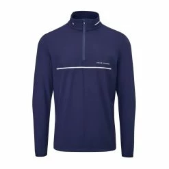 Oscar Jacobson Darwin 1/4 Zip Neck Mens Golf Midlayer