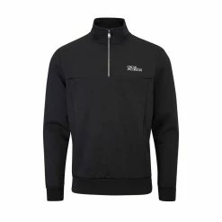 Oscar Jacobson Hawkes Tour II 1/2 Zip Golf Pullover 14 Oscar Jacobson Hawkes Tour II 1/2 Zip Golf Pullover -Nike Golf Sales OJTOP0076 HAWKESIITOUR BLACK 1 1000 1280x