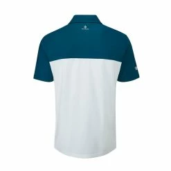 Oscar Jacobson Dodman Polo Shirt -Nike Golf Sales OJTS0032 DODMAN WHITEAQUA 2 1000 1500x