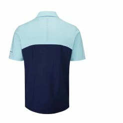 Oscar Jacobson Willow Polo Golf Shirt -Nike Golf Sales OscarWillowNavyCoolBlueback 1500x