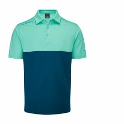 Oscar Jacobson Willow Polo Golf Shirt -Nike Golf Sales OscarWillowtealaquafront 1280x