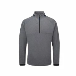 Oscar Jacobson Tarren 1/4 Zip Mens Golf Mid Layer -Nike Golf Sales TarrenCharMarlMain1000 1280x