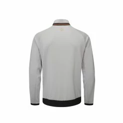 Oscar Jacobson Tarren 1/4 Zip Mens Golf Mid Layer -Nike Golf Sales TarrenLightGreyMarlBack1000 1500x