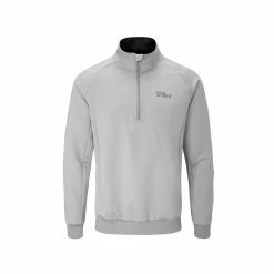 Oscar Jacobson Trent Tour 1/2 Zip Modern Pullover -Nike Golf Sales TrentTourLightGreyBlackMain1000 1280x