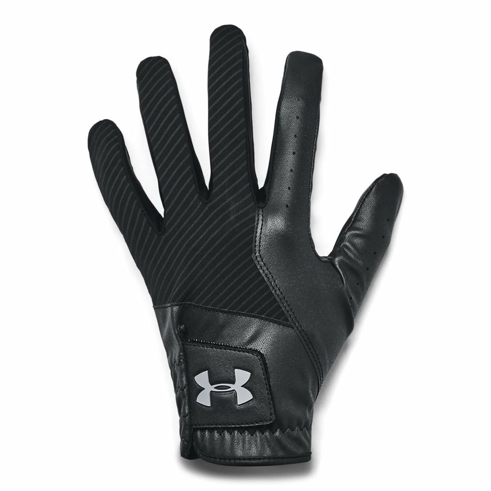Under Armour Medal All Weather Black Golf Glove 1349705 3 Under Armour Medal All Weather Black Golf Glove 1349705