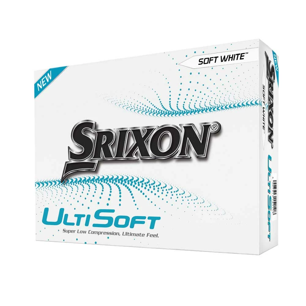 Srixon Ultisoft 4th Generation White Golf Ball 3 Srixon Ultisoft 4th Generation White Golf Ball