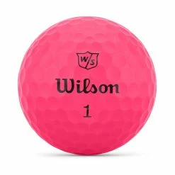 Wilson Staff Duo Soft Golf Balls 29 Wilson Staff Duo Soft Golf Balls -Nike Golf Sales WG2006105 3 Duo Soft BallStamp Pink.png.high res 1500x