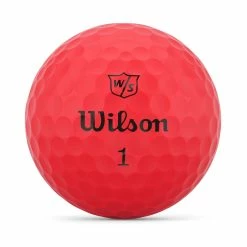Wilson Staff Duo Soft Golf Balls 31 Wilson Staff Duo Soft Golf Balls -Nike Golf Sales WG2006126 3 Duo Soft BallStamp Red.png.high res 1500x