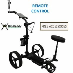 BATCADDY Bat Caddy X9R Carbon Lithium Remote Electric Golf Caddy