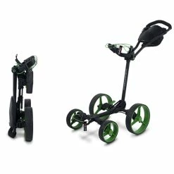 Big Max Blade Quattro 4 Wheel Golf Trolley -Nike Golf Sales bigmaxquattroblacklime 1280x