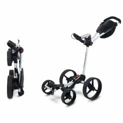 Big Max Blade Quattro 4 Wheel Golf Trolley -Nike Golf Sales bigmaxquattrowhiteblack 1500x