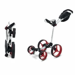 Big Max Blade Quattro 4 Wheel Golf Trolley -Nike Golf Sales bigmaxquattrowhitered 1280x