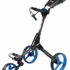 Skymax Cube 3 Wheeled Push Golf Trolley + Free Gifts -Nike Golf Sales bubeblkbluereduced 1280x