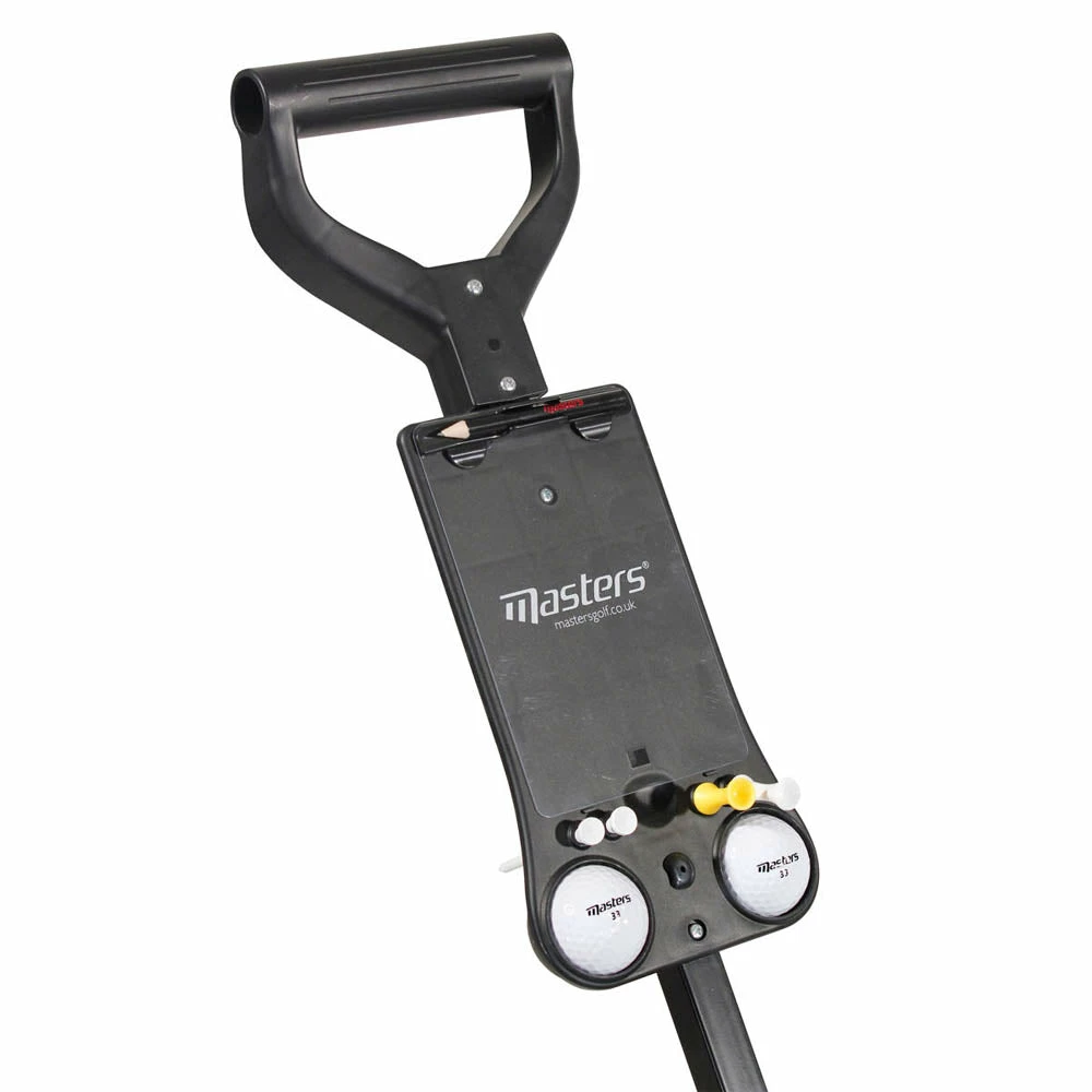 Masters Golf 1 Series 2 Wheeled Black Golf Trolley 5 Masters Golf 1 Series 2 Wheeled Black Golf Trolley - Image 3