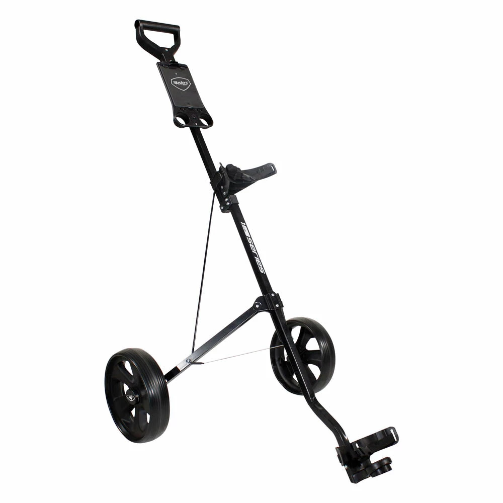 Masters Golf 1 Series 2 Wheeled Black Golf Trolley 3 Masters Golf 1 Series 2 Wheeled Black Golf Trolley