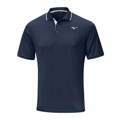 Mizuno Golf Move Tech Quick Dry Polo Plus -Nike Golf Sales mizunomovetechquickpolonavyfront 1280x