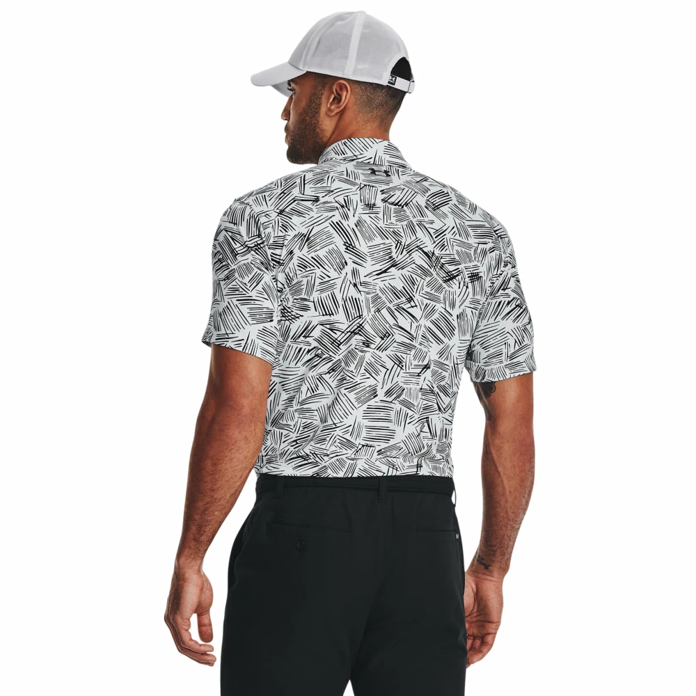 Under Armour UA Playoff 3.0 Palm Sketch Golf Polo 1378677 4 Under Armour UA Playoff 3.0 Palm Sketch Golf Polo 1378677 - Image 2