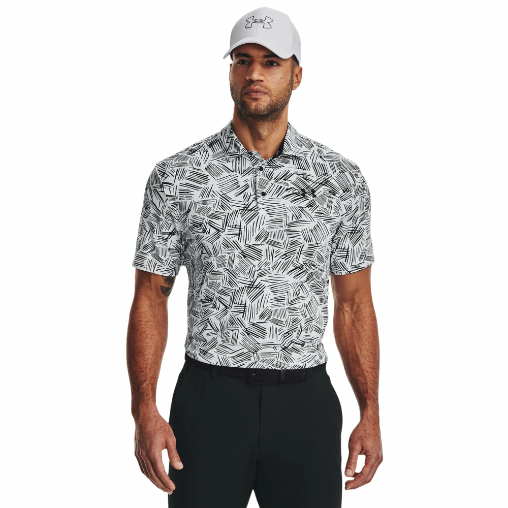 Under Armour UA Playoff 3.0 Palm Sketch Golf Polo 1378677 3 Under Armour UA Playoff 3.0 Palm Sketch Golf Polo 1378677