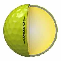Srixon Z-Star Gen 8 Golf Balls -Nike Golf Sales srixonzstar23yellowindquarter 1500x