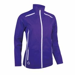 Sunderland Of Scotland Sunderland Golf Killy Waterproof Ladies Rain Jacket -Nike Golf Sales sundkilypurpwht e6001746 c4be 4e80 a980 9f2353665d3c 1500x
