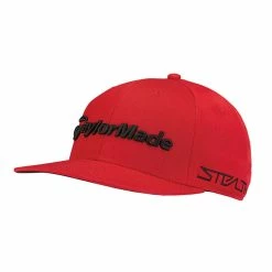 TaylorMade Golf Tour Flatbill Cap 2022 -Nike Golf Sales taylormadeflatbillredcap 1280x