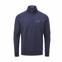 Oscar Jacobson Trent Tour 1/2 Zip Modern Pullover -Nike Golf Sales trentTourNavy 1280x