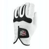 Wilson Staff Soft Mens Golf Glove -Nike Golf Sales wilson grip soft mens back